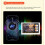 Monitor USB IPS de 8 Polegadas 1280x800 Type-C LCD PC Case Painel IPS de Tela Secundária com Análise de Espectro Musical Prata 5