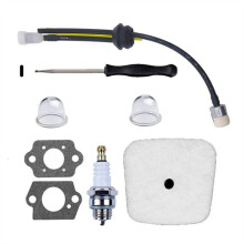 C1U-K54A Carburetor Lawn Mower 2-Cycle Mantis 7222 7222M 7222E 7225 7230 7240 Tiller Cultivator Air Filter Gasket Kit