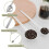 2 Unidades de Colher de Café com 2 Colheres de Sopa, Colher Medidora de Cabo Longo de 9,5 Polegadas, Duas Colheres de Sopa (15 Ml), Colher de Café, 5