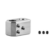 Für Prusa I3 MK4 Extruder, Verkupferter Heizblock + Heizstab + Thermodraht, 3D-Druckerzubehör