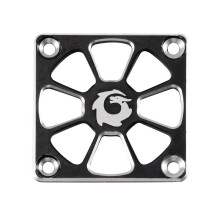 Ventilador de RefrigeracióN Rocket 40 Mm Cubierta de Ventilador de RefrigeracióN de Carbono/Metal para Motor RC ESC Ventilador de RefrigeracióN