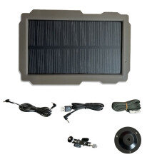 Outdoor Camera SP-03 Trail Camera Solar Panel Kit for Suntek Trail Camera All Model Camera Panel Charging Panel US Plug