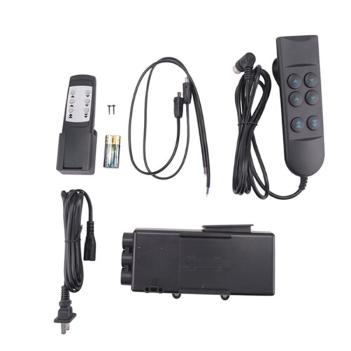Electric Linear Actuator Controller, Wireless Wired 1 to 2 Remote Controller Kit for Motor/Linear Actuators ,US Plug