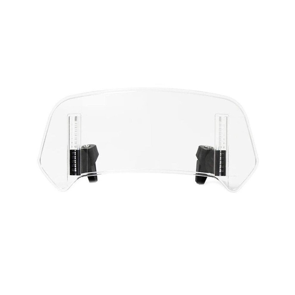 Motorcycle Windshield Transparent Extension Adjustable Spoiler Deflector For 36X14cm 6032770397237