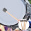 4Pcs Bass Drum Mallets Sticks Mallets Foam  Drum Mallets for Marching Band Percussion 8