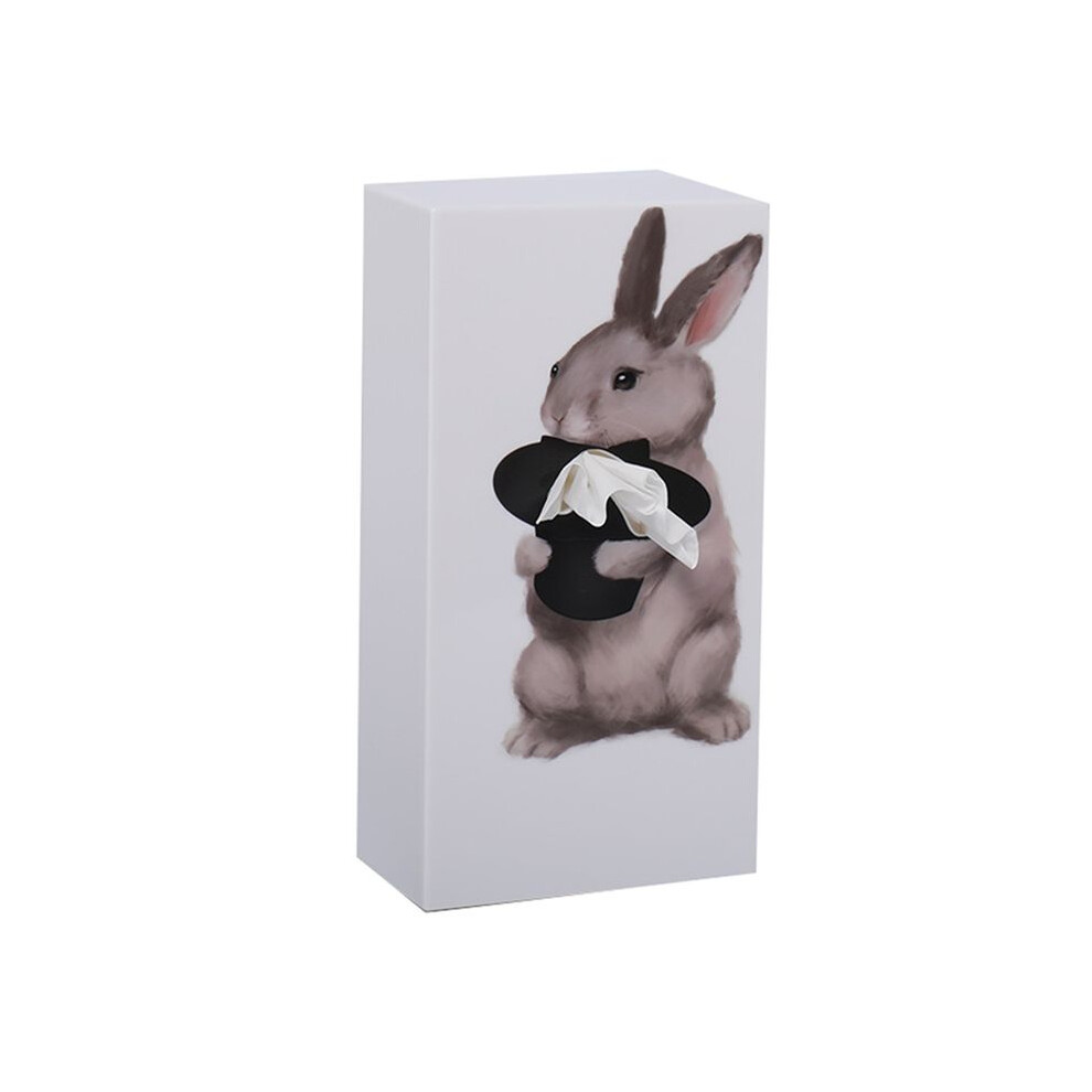Cartoon Animal Tissue Box, Creatives Tissue Box Desktop Decoration Napkin Box, Bathroom Living Room Facial Tissue B 6133266960444