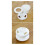 Coffee Dripper Easy Brewing Plastic Coffee Filter Camping Coffee Brewer Compatible with 155 Basket Paper Filter 5