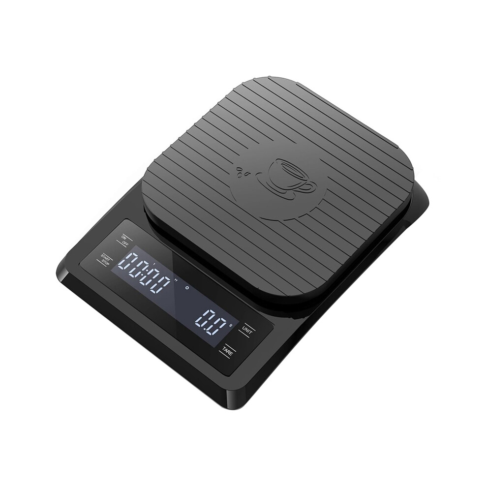 Digital Coffee Scale With Timer - Espresso Scale For Pour Over Drip Maker 0.1G High Precision Scale With Silicone Pad 4712490991152