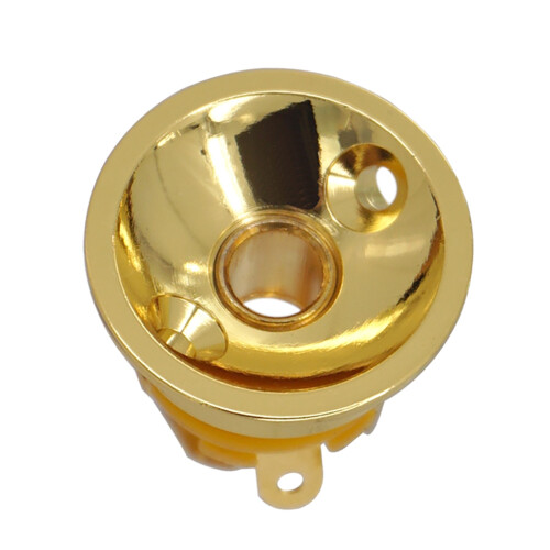 6,35 Mm 1/4 Tums Gitarrjack Plug Socket Output Plate för Telecaster TL Guitar Parts Accessories, A 2