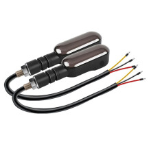 2 Stücke Motorrad Led Blinker Lampe Farbprojektionslampe Wasserdichtes Led Umgebungslicht Warnlicht