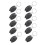 10 Pack LED Keychain Flashlight  LED Keychain Light Portable Ultra Bright Battery Powered Key Ring Torch 1