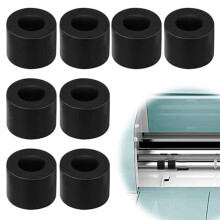 8 Stuks Rubberen Rolvervanging Compatibele Rubberen Wielmatgeleider Rubberen Rol voor CricutRepair-Accessoires, Langdurig