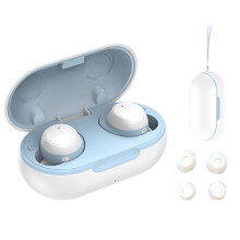 TWS 5.4 Wireless Earbuds with Wireless Charging Case Invisible Earphones As Shown