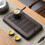 Bambu Tebricka Bambu Kinesisk Gongfu Tebricka VattenföRvaring Bambu Tebord Vintage Teservis 6