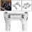 4 Inch Pullback Handlebar Riser 1 Inch Top Clamp for  Dyna Fat Bob Sportster 883 4