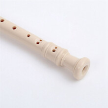-8 Holes Soprano Recorder with Cleaning Rod, German Style C Key Recorder for Kids Beginners Students