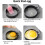 Stainless Steel Egg Omelette Home Kitchen Gadget Baking and Cooking Round Meat Patty Model Foldable Handle Egg Mold 2