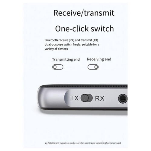 New GR11 Digital Display Car  Transmitter and Receiver Two-In-One Car  Audio Adapter 2