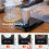 Digital Coffee Scale with Timer - Espresso Scale for Pour Over Drip Maker 0.1G High Precision Scale with Silicone Pad 6