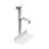Universal PC Case Holder Adjustable Host Box Stand Versatile Under Desk or Wall Side Mount, Cpu Stand Lift White 1
