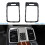 Car Rear Left Air Conditioning A/C Vent Grille Outer Frame Panel 970552171C for   2010-2016 3
