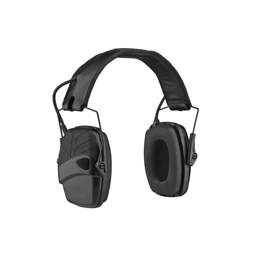 Impact Hearing Headphones Electronic Earmuffs Outdoor Sports Noise-Cancelling Headphones Black 4712140815715