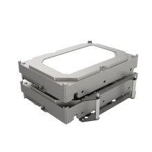 Soporte para Disco Duro con Ventilador de 12 cm SSD Soporte para Disco Duro de 3,5 Pulgadas Soporte de Apilamiento Multicapa Extendido Accesorios para