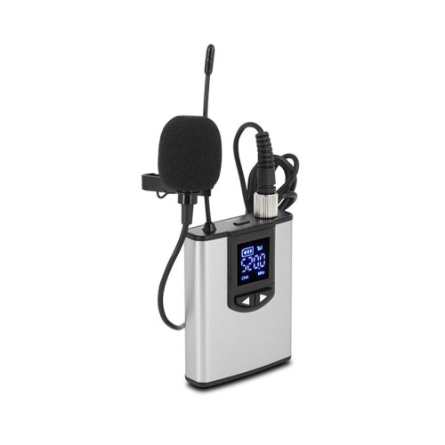 UHF Wireless Lavalier Microphone System with Bodypack Transmitter for Lectures Interviews Vlog and Live Recording 2