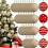 48 Unidades de Bolas de Papel Machê de Natal de 3,15 Polegadas, Enfeites de Bolas Vazias Sem Pintura, Materiais de Artesanato 2