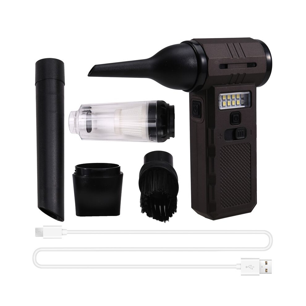 Handheld Turbo Jet Fan With Light 130000Rpm Infinitely Adjustable Speed Vacuum Cleaner Air Dust Blower Brushless Motor 6031973630066