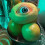 The All Seeing Fruit Resin Statue Simulation with Eyes  Sculpture Desktop Decor Home-B 3