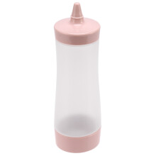 Squeeze Bottle Kitchen Accessories Gravy Boat Plastic Sauce Vinegar Oil Ketchup Gravy Cruet Condiment Dispenser + Transparent