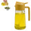 Oliedispenser voor Keuken, Oliedispenserfles voor Keuken, 2 in 1 Oliedispenser, Bakoliespraydispenserfles 2