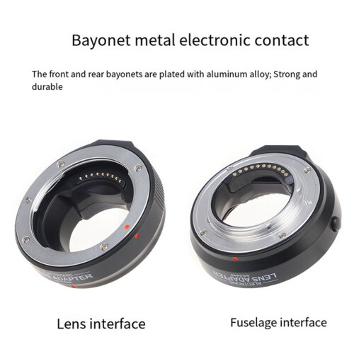 4/3 to M4/3 Camera Adapter Ring Auto Focus Lens Mount for 1