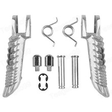 Motorcycle Front Footrest Foot Pegs for GSXR 600 750 1000 2001-2017 2002 03 04 06 07