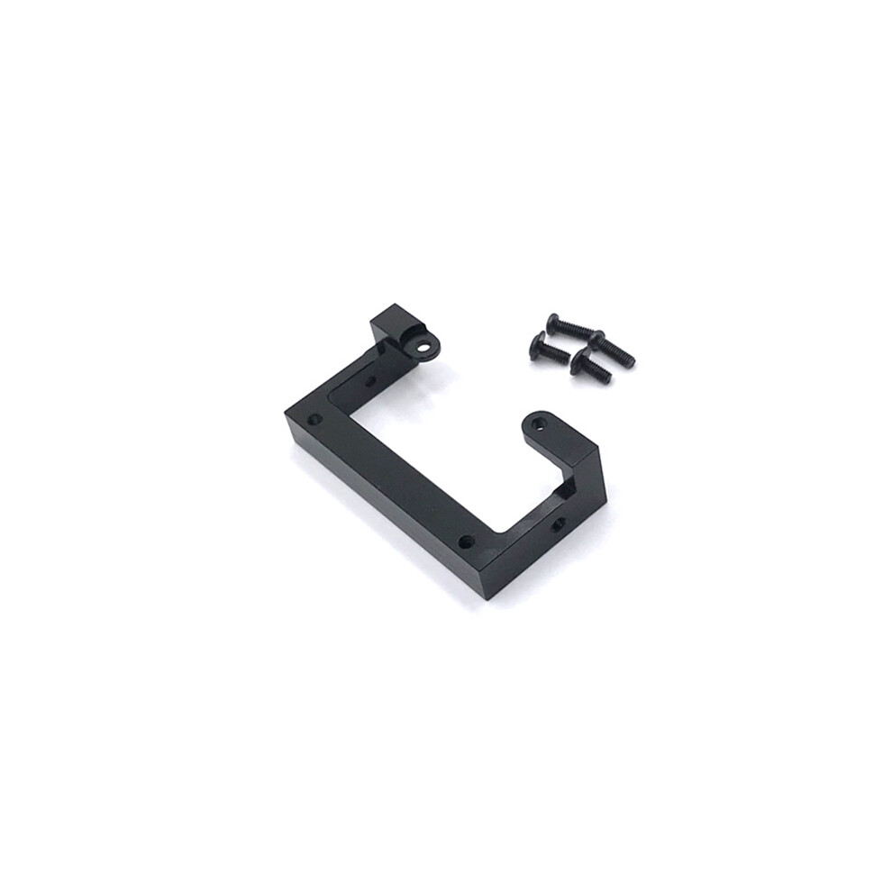 Metal Bumper Mount Bracket For Wpl C14 C24 C24-1 C34 B14 B24 B16 B36 Mn D90 Mn99s Rc Car Upgrade Parts, Black 6031804990147