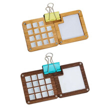 2Pcs Portable Sketchbook Palette 15 Grids Wooden Travel Paint Palette Magnetic Palette Box for Watercolor Painting