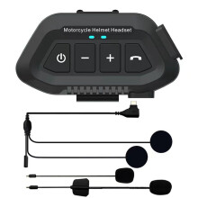 Nouveau Casque de Moto Casque Casque Étanche Réduction Du Bruit Sans Fil Mains Libres Ip67 Étanche