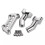 4 Inch Pullback Handlebar Riser 1 Inch Top Clamp for  Dyna Fat Bob Sportster 883 6