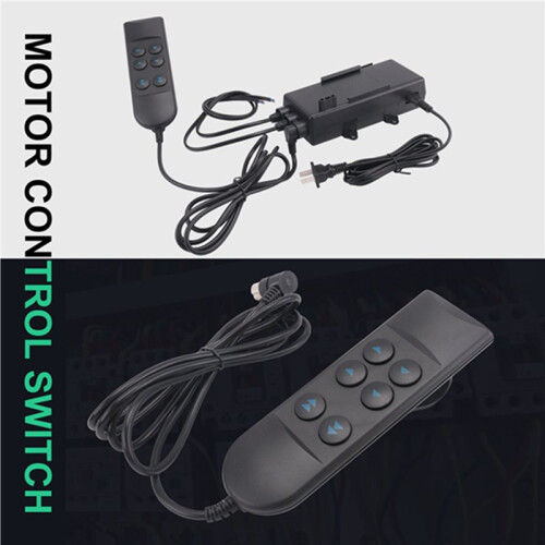 Electric Linear Actuator Controller, Wireless Wired 1 to 2 Remote Controller Kit for Motor/Linear Actuators ,US Plug 2