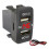 Car Dual USB3.0 Fast Charge con Display Voltmetro Caricabatteria da Auto Nero e Rosso per 1