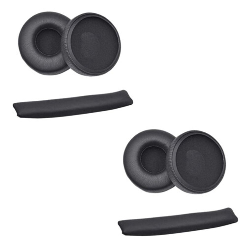 For  Synchros E40BT E40  Headphones Earpads Cushion Cover Leather Headband Replacement