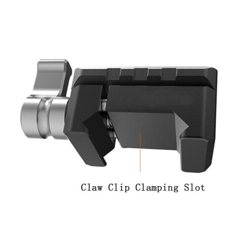 Clamp Quick Release Clamp with 1/4 3/8 Thread for Cold Shoe Support Camera Cage for  Locating Microphone Magic Arm 2