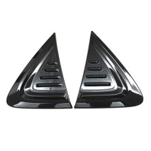 for  C-HR CHR 2016-2020 Car Carbon Fiber Style Side Front Air Vent  Trim Decorative Cover Fit Accessories