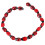 20Pcs Ladybug Lampwork Glass Spacer Beads Red 15x10mm 6