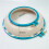 Round Embroidery Pot Double Layer ABS Plastic Embroidery Frame DIY Accessories Embroidery Hoops Bule 5