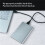 Disco RíGido Externo MóVel de 2,5 Polegadas de Alta Velocidade USB 3.0 1 TB de Armazenamento Disco RíGido PortáTil para Laptop Desktop PC Prata 4