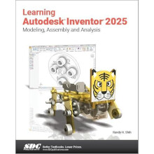 Learning Autodesk Inventor 2025 by Randy H. Shih Paperback Book