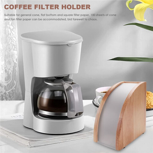 1Pc Coffee Filter Holder Paper Filter  Storage Stand Dispenser for Cafe Home 2