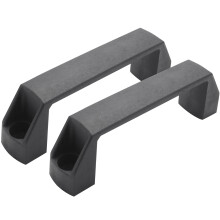 Cabinet Drawer Door Plastic Handle Pull Knob 120mm 4.7" 2 Pcs